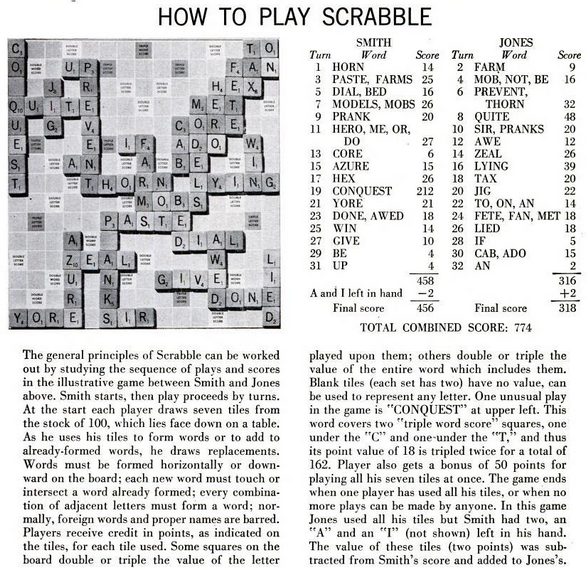 Image about rules of Scrabble
