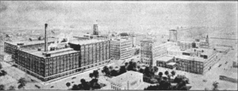 View of the plant of the Victor Talking Machine Division of the Radio-Victor Corporation of America